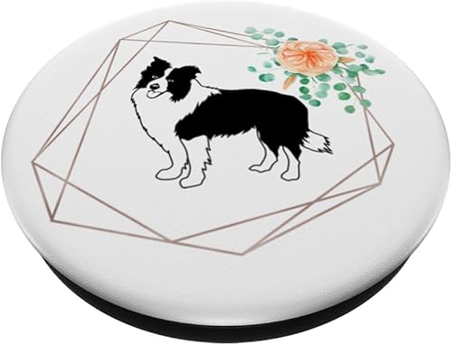 Miniatura 2 de Black And White Border Collie Gifts - Soporte para teléfonos y tabletas