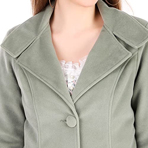 Image of Leather Retail Long Winter Wear Velvet Jacket For Women