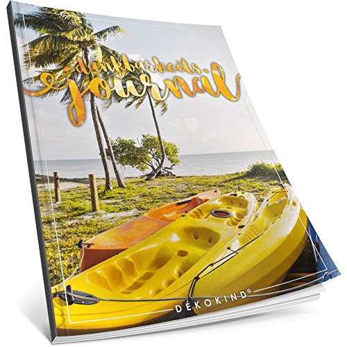 Dékokind® Dankbarkeits-Journal: Ca. A4-Format • Für 365 Tage, Vintage Softcover • Ein Tagebuch für mehr Achtsamkeit, Erfüllung & Glück im Leben • ArtNr. 17 Sommerurlaub • Ideals als Geschenk Cover