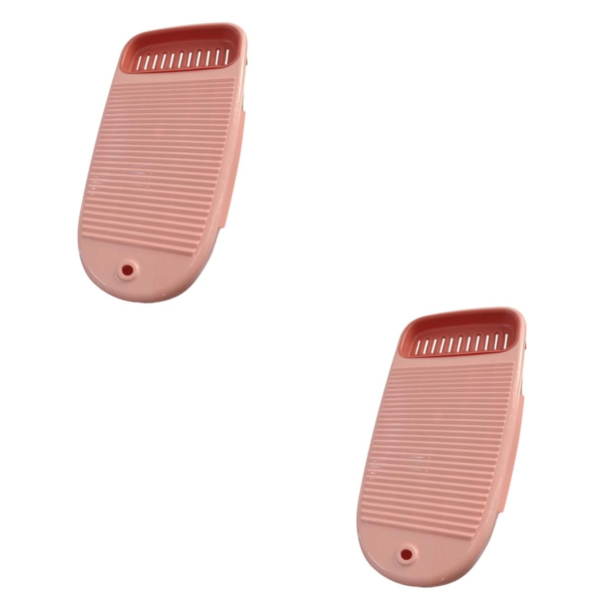 minkissy 2 Piezas Tabla De Lavandería Tablero De Lavandería Rosa Lavadora Plegable Portatil Tabla De Lavar Duradera Antideslizante Tabla De Lavar El Hogar Tabla De Lavar para Ropa Jabonera