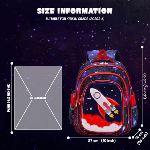 Image of Elios 3D Design Kids School Bag for Kids Age 3 to 6, Preschool Nursery and Grade 1 to 3 | Bags for Boys | Backpack for Girls | Picnic, Travel |Birthday, Diwali, Gifts for Kids