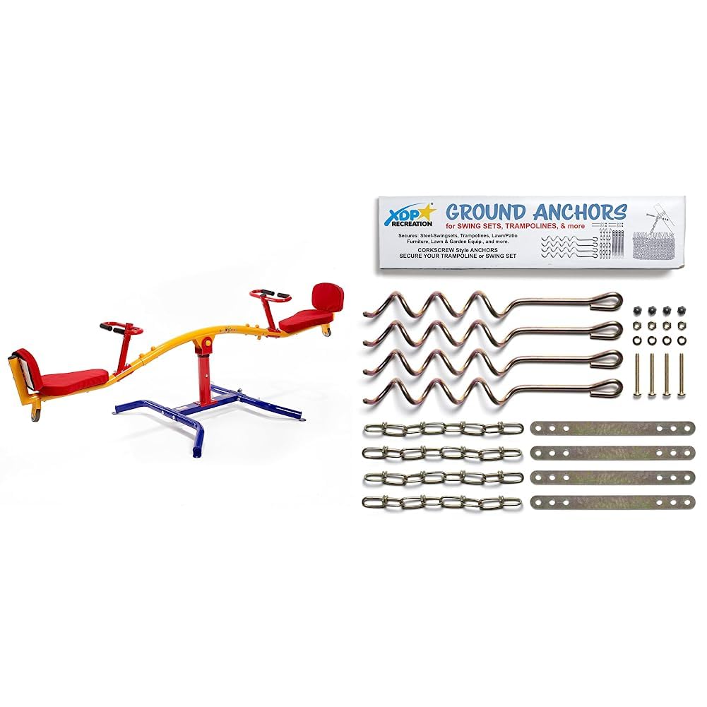 Buy gym dandy Spinning Teeter Totter Impact Absorbing Kids Playground