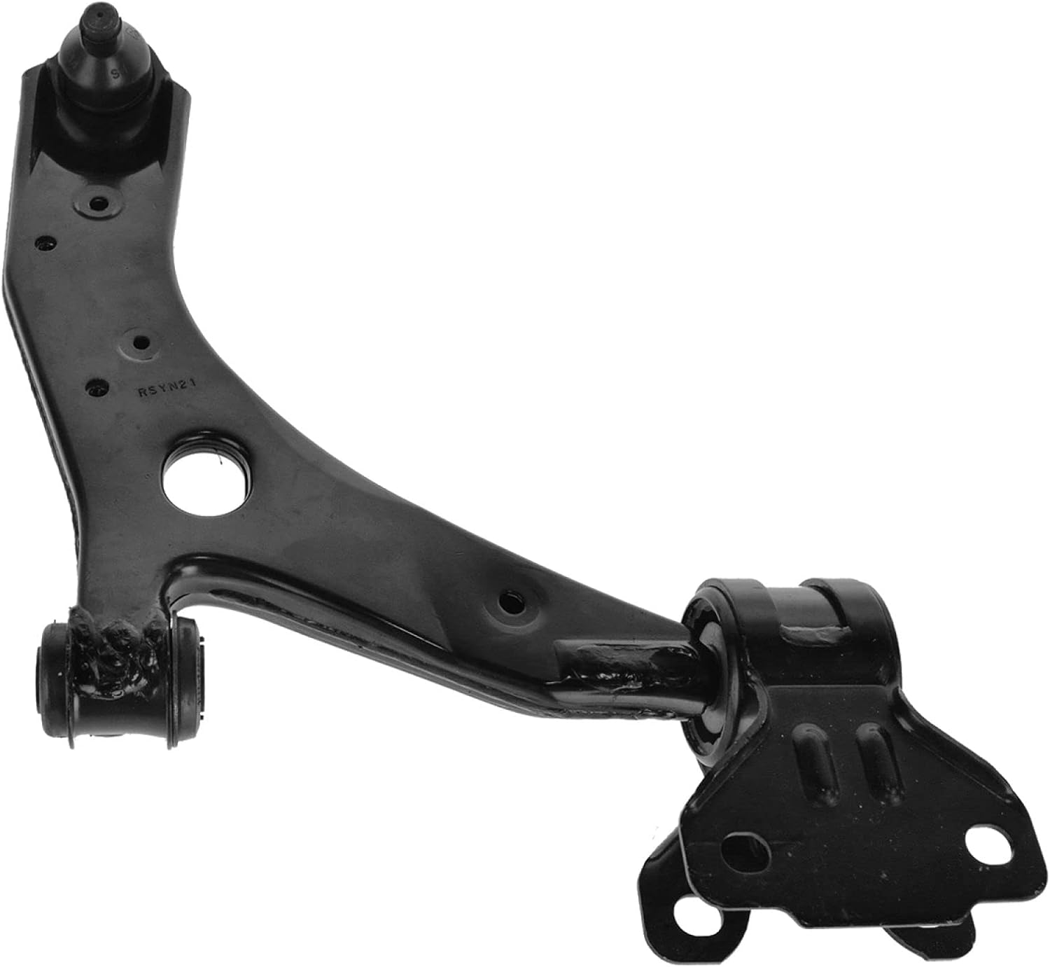 TRQ Front Right Lower Control Arm with Ball Joint Passenger Side Compatible with 2010-2013 Mazda 3