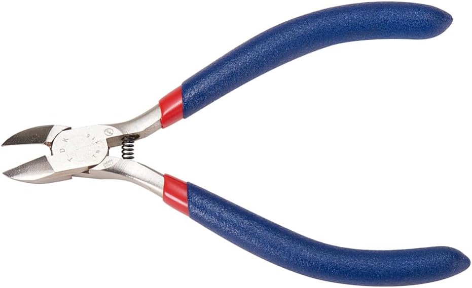 1Pc Carbon Steel Jewelry Pliers Side Cutting Pliers Hand Tools for Wire Wrapping Cutting Jewelry Repair Crafts Making Supplies
