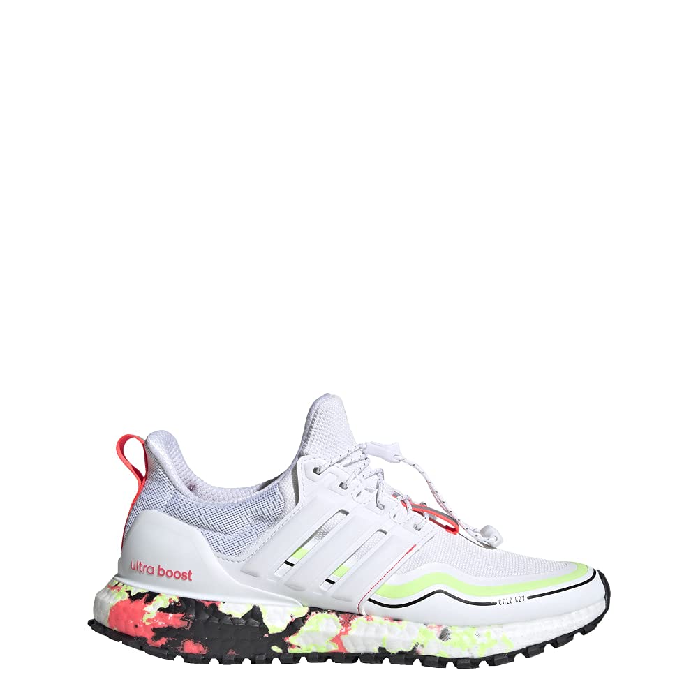 adidas Running Ultraboost Cold.RDY DNA Footwear White/Footwear White/Signal Pink 6.5 B (M)