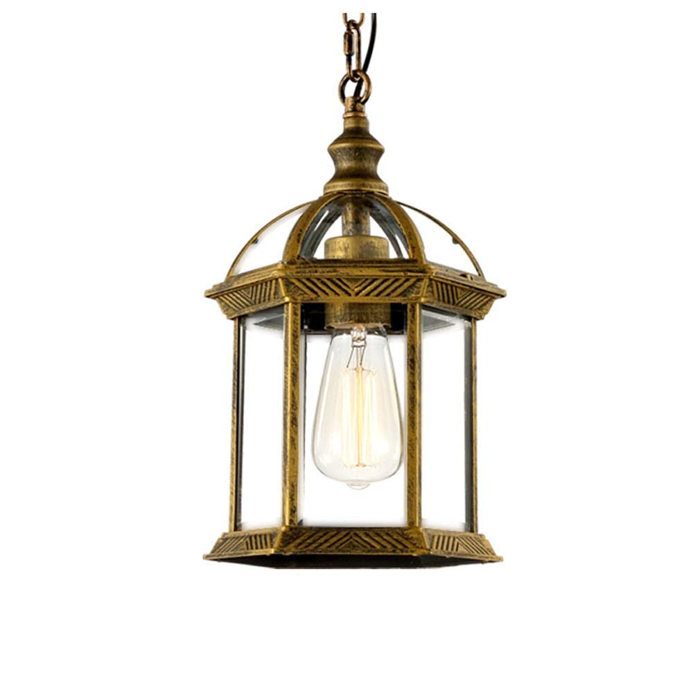 Outdoor Ip54 Ip54 Affronta a Soffitto a Sospensivillaggio Regolabile in Alluminio Regolabile in Alluminio Appeso Light Creative Gazebo Courtyard Garden Exterior Lampadario E27 Durevole