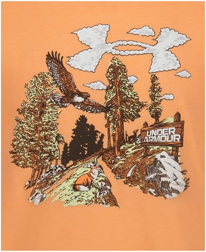 Image of Under Armour Boys' Short Sleeve Graphic T-Shirt, Soft & Comfortable, Outdoor Collection