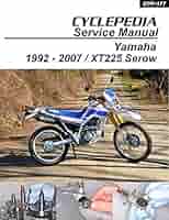 Amazon.com: 1992-2007 Yamaha XT225 Serow Service Manual