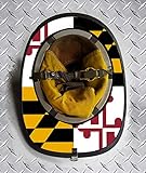 Color Maryland Flag Fire Helmet Wrap (Cairns 1044) (Cairns 1010)