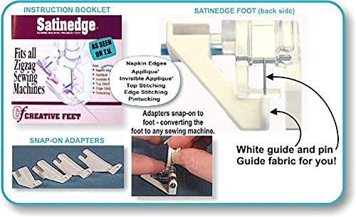 Creative Feet Satinedge para Máquinas de Coser miniatura 4