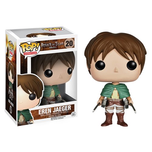 Attack On Titan Pop! Vinyl Figura Eren Jaeger 10 Cm