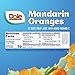 Dole Fruit Bowls Mandarin Oranges in 100% Juice Snacks, 4oz 36 Total Cups, Gluten & Dairy Free, Bulk Lunch Snacks for Kids & Adults