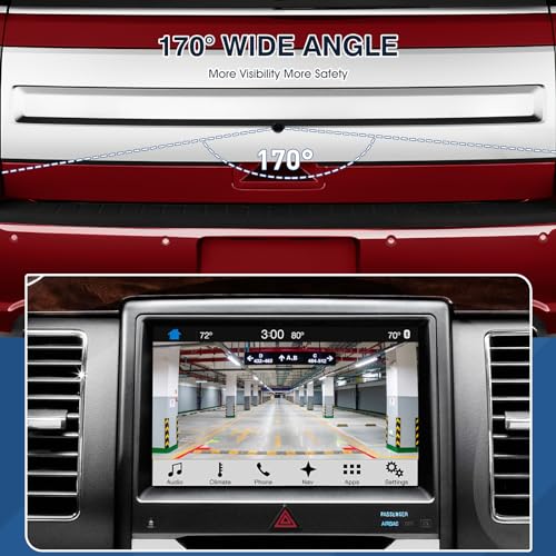 Image of Rear View Backup Reverse Camera Fit for Ford Flex 2013-2019,Safety Parking Back Up Assist Camera OE Number GA8Z-19G490-A EA8Z-19G490-A DA8Z-19G490-A DA8Z-19G490-C