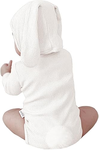 Miniatura 9 de AGQT Babys Bunny Costume Easter Halloween Outfit Set Size 0-24 Months