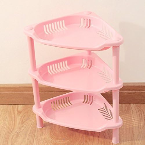 TEERFU Corner Shelf Organizer Free Standing 3 Tier Corner