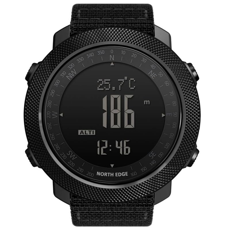 North Edge Mens Outdoor Sport Altimeter Barometer Compass Digital Military Watch: Apache (B0D4146HVV) Amazon Price History, Amazon Price Tracker