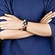 Senidea 7 Chakra Armband Edelstein Armbänder Natürliche Chakra Steine Lavastein Yoga Armband Healing Reiki Energietherapie für Damen Herren