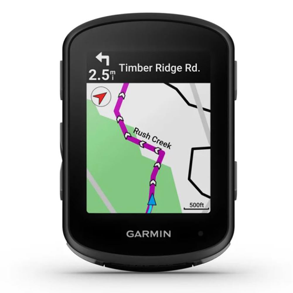 Garmin Edge 540, Ordinateur de vélo GPS compact, appareil uniquement 010-02694-00 - Ensemble avec cadre de vélo Deco Essentials et support de téléphone portable Deco Gear CPS - Protection exclusive de