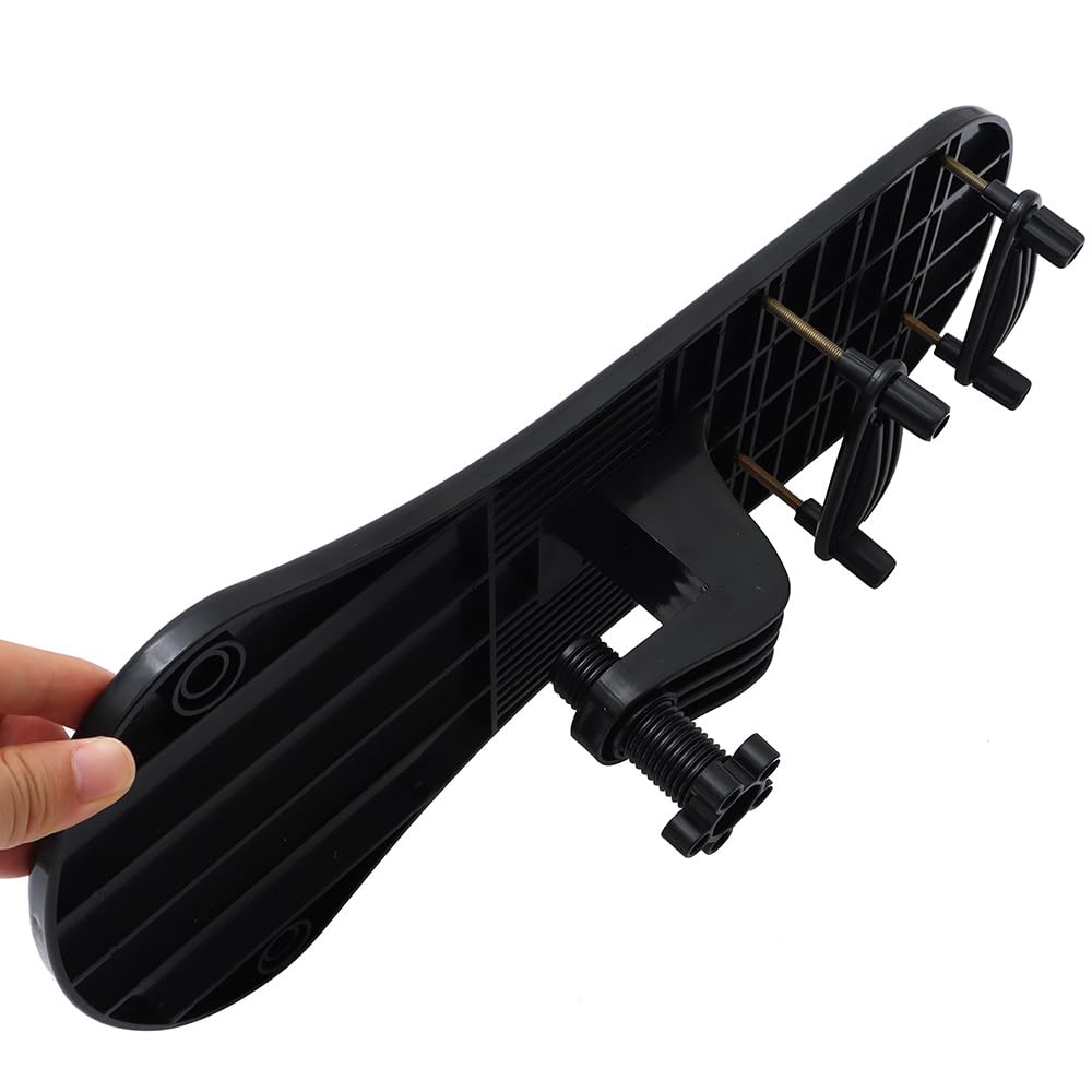 okhobby Arm Rest Mouse Pads,Desk Extender, Punch-Free Clamp on, Adjustable Armrest Wrist Support Attachment,Arm Rest for Desk and Chairs