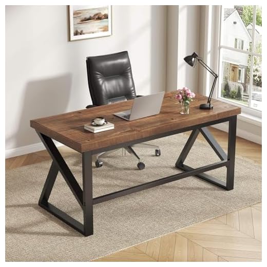 Minimalist 47” Real Wood Home Desk