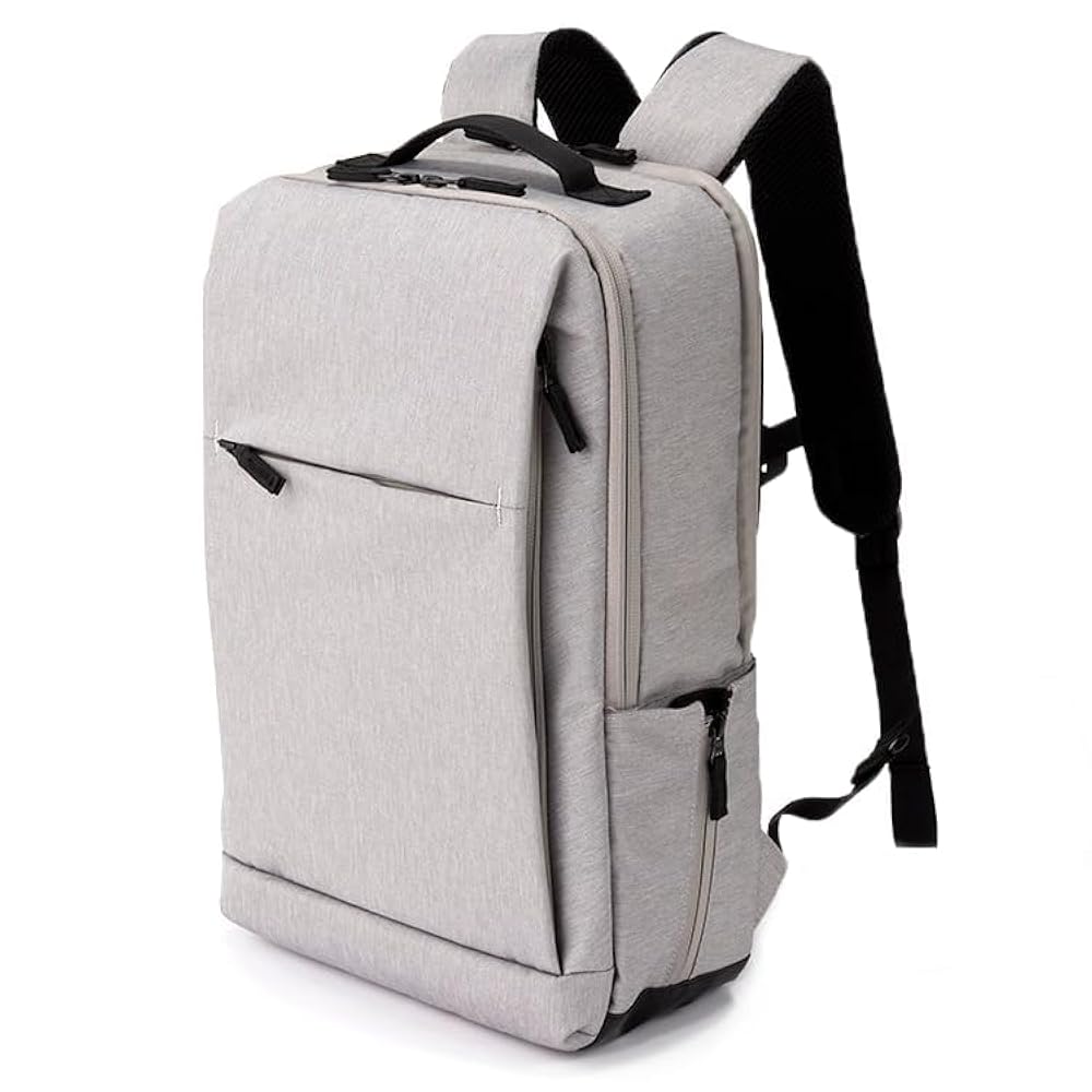 新品 リュック ビジネスリュック AGSサスペンション機能 バックパック グレー Amazon.co.jp: [サン・メンズウエア株式会社] AGS リュック