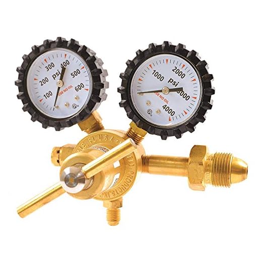 Uniweld RHP400 400 PSI Nitrogen Regulator