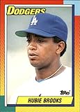 1990 Topps Traded #14T Hubie Brooks Los Angeles Dodgers MLB Baseball Base Trading Card