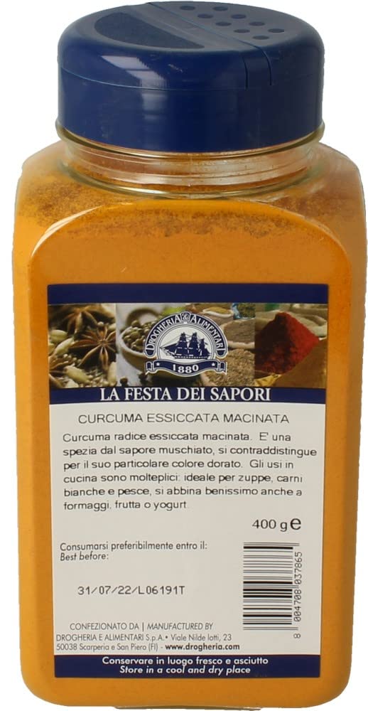 Drogheria E Alimentari Spa Curcuma Macinata Queen Victoria, 400g
