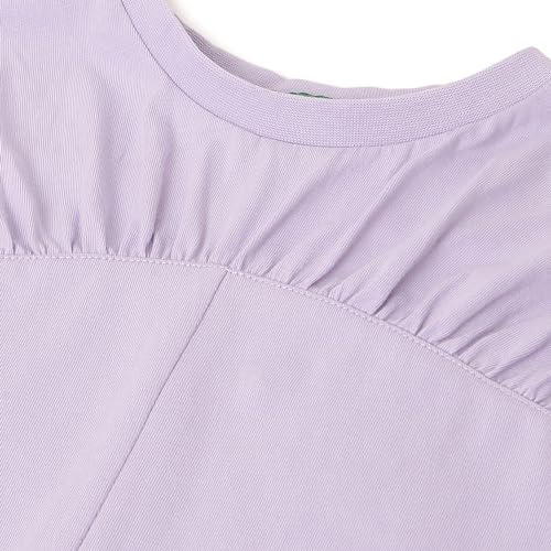 Image of United Colors of Benetton Regular Fit Round Neck Solid Top