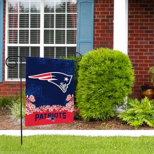 Image of Rico Industries NFL Standard /Primary 13 inch x 18 inch Double Sided Garden Flag - Great Gift for Men, Women, & Fans