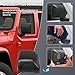 Driver Side Mirror Cover for Wrangler JL 2018-2023, Gladiator JT 2020-2025, Replace 68361961AA Left Side Rearview Mirror Cap