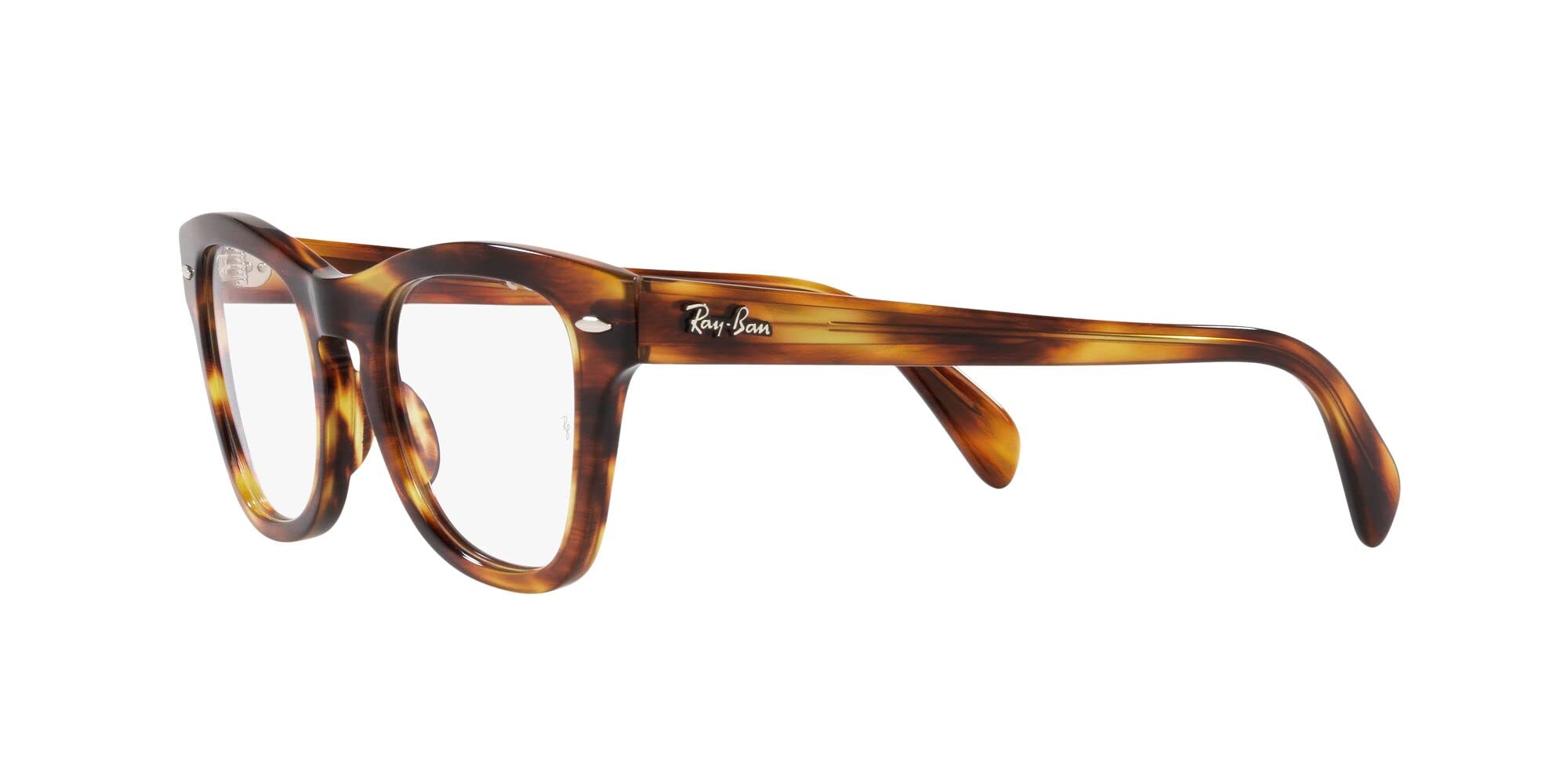 Ray-Ban 0RX0707V Oprawki do okularów, Hawana, 50 Unisex-Dorosły, Hawana, 50