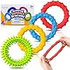 Sensory Fidget Toys for Kids Adults – 4 Pack Stretchy Fidget Bracelet | Texture & Calming Autism Sensory Toys for Special Needs Autistic Children | Calm Down Toy for Toddler Girls Boys