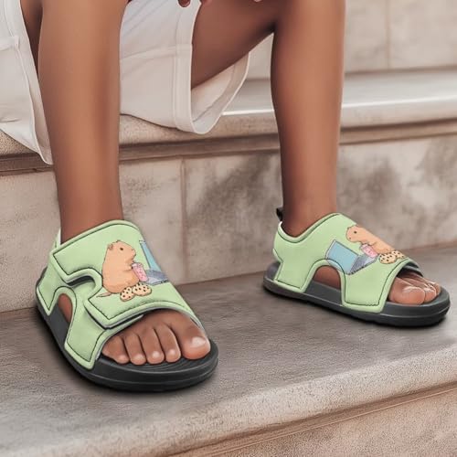 Nylon buckle Daisy Floral Hamster Kids' Sandals for Boys Suitable for Outdoor Play Fashioned Walking Shoes4