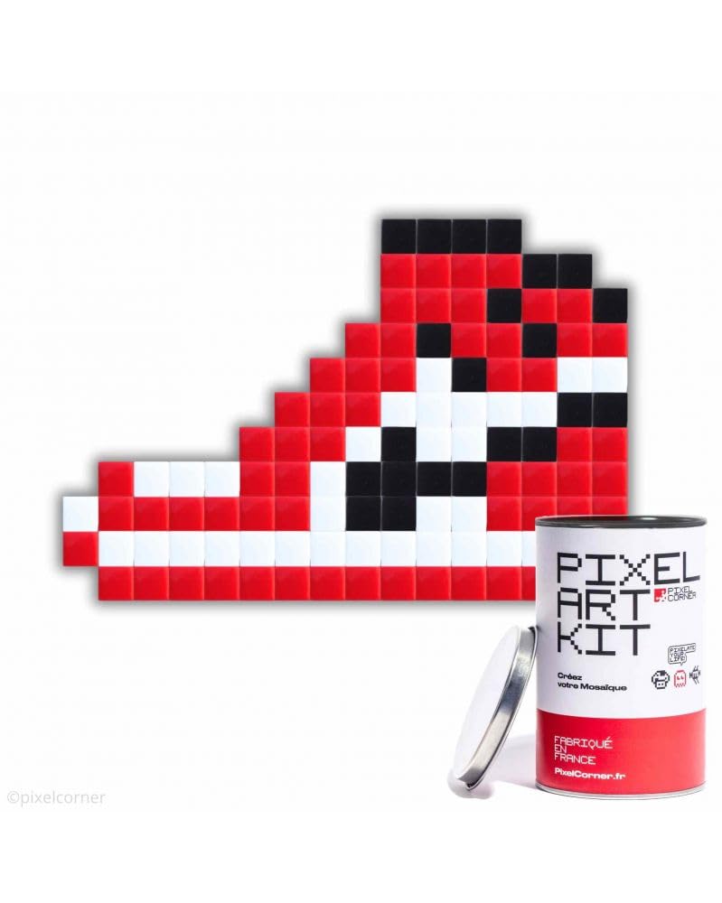 絵画 corner Pixel Corner - The Sniker(s) - Pixel Art Kit : Amazon.co.uk: Toys