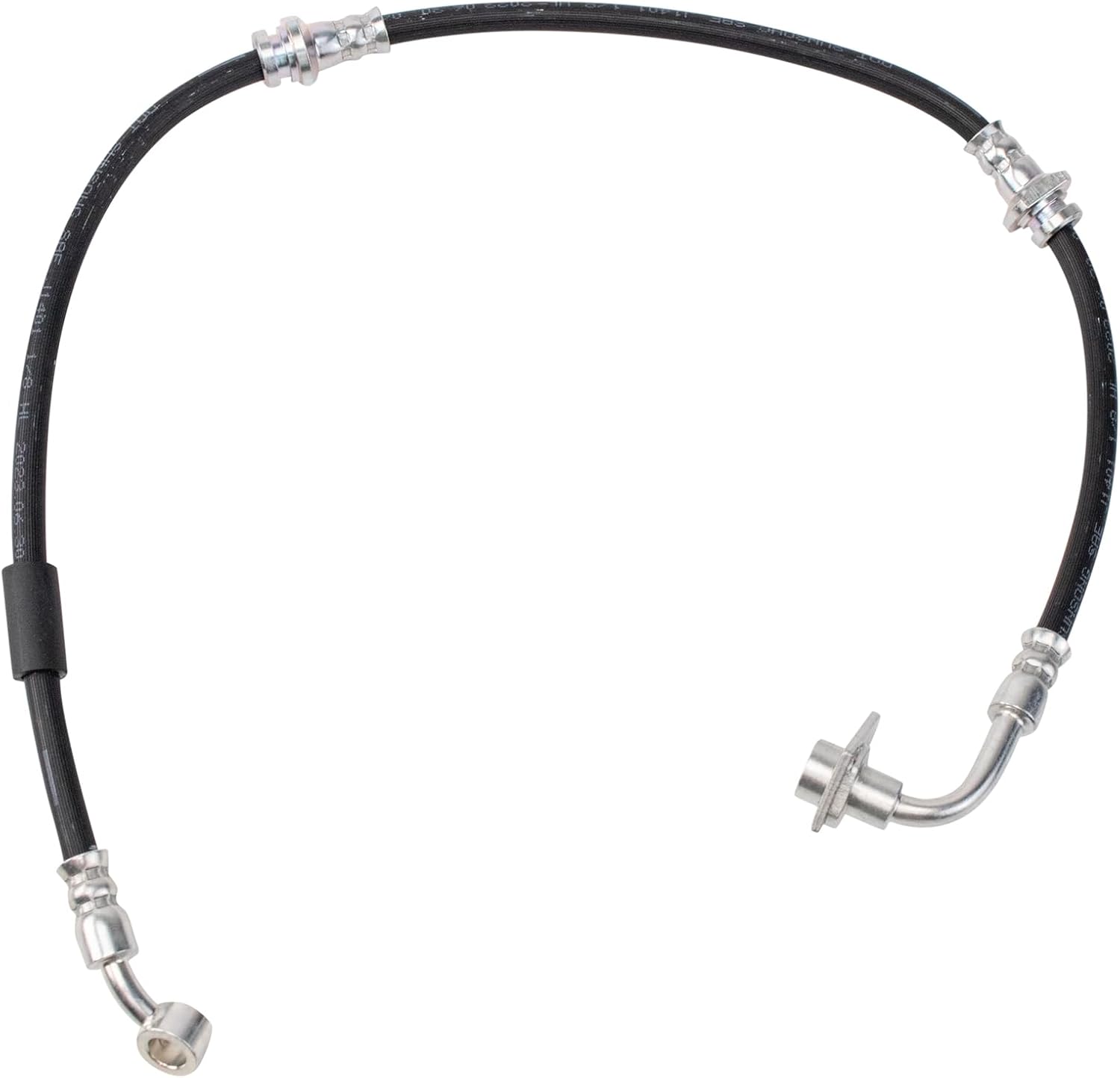 TRQ Front Driver & Passenger Side Brake Hose Set Compatible with 1999-2004 Chevrolet Tracker 1999-2005 Suzuki Grand Vitara 2002-2006 XL-7
