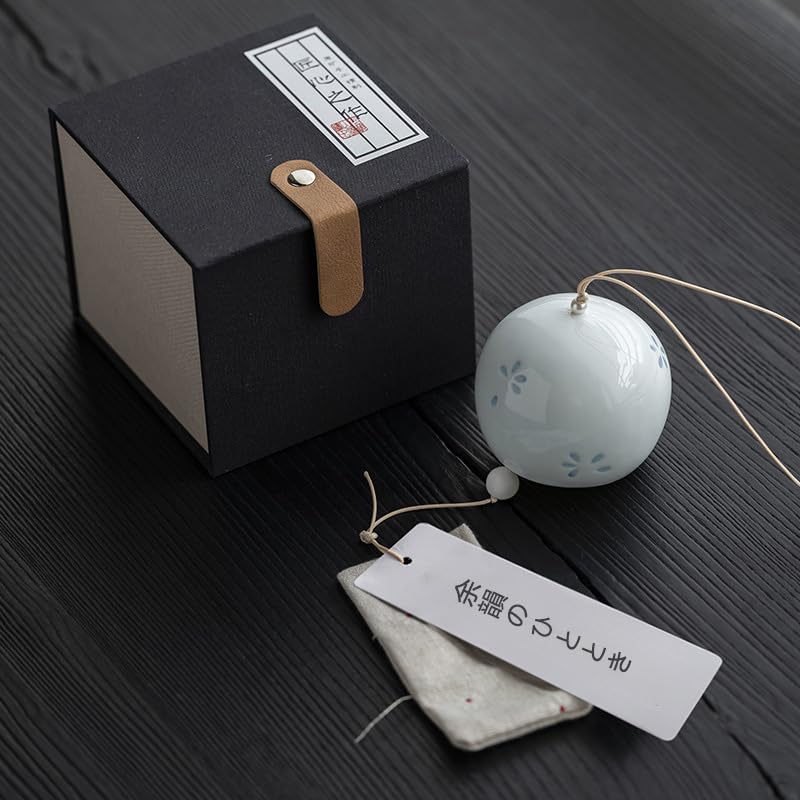Amazon.co.jp: 陶器風鈴 桜モチーフ 和風飾り ミニ 風鈴 夏の風物詩