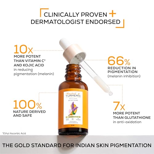 Image of Super Booster Brightening Serum | 25X Curcumins, 10%Niacinamide , Liquorice & Plant AHA's | Reduces Pigmentation, Dark Spots & Dullness | Skin Brightening & Even Tone Face Serum|All skin types |Women & Men-30ml