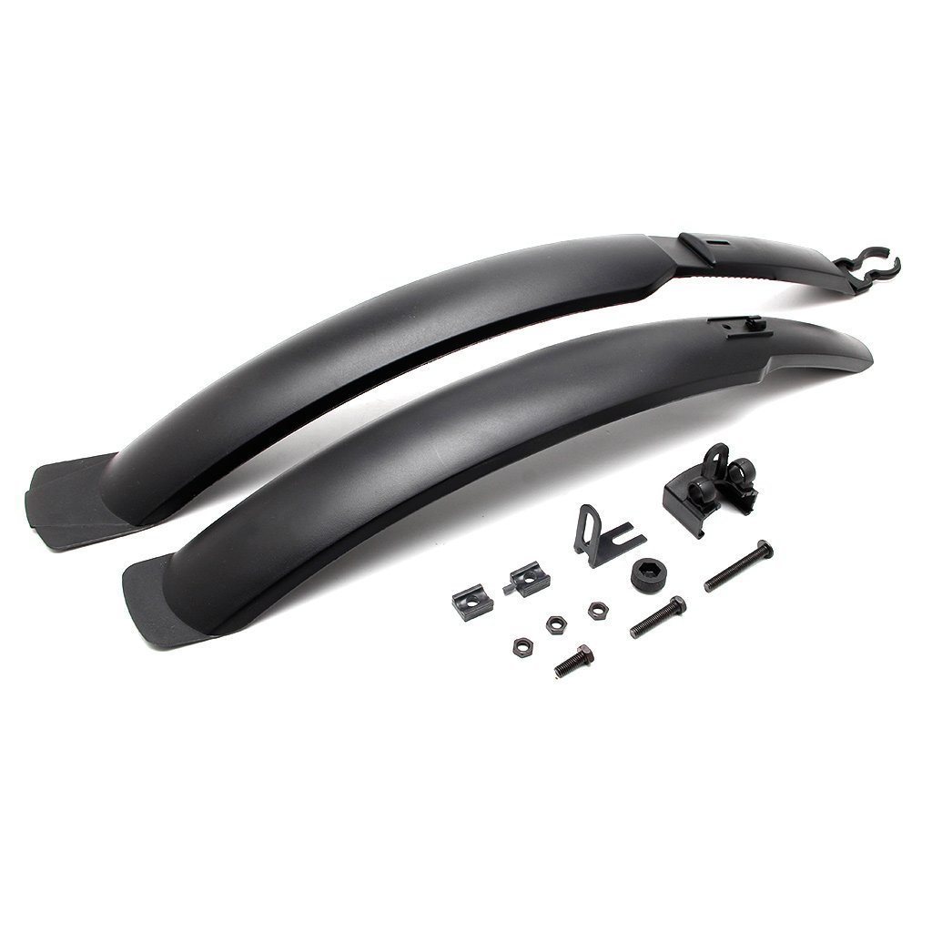 Luosh Bike Bicycle Front Rear Tire Mud Guard Mountain Bike Rainy Long Mudguards