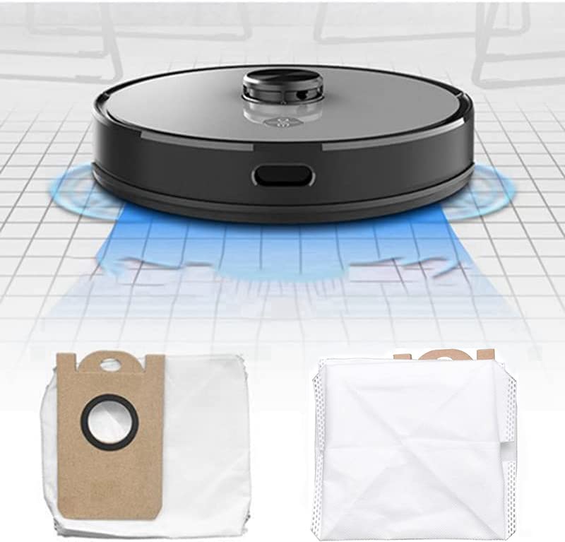 Lot De 12 Sacs à Poussière Compatibles Pour Roborock Q8 Max / Q8 Max+ - Sacs Jetables Étanchés Grande Capacité