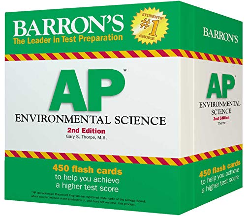 Barron's AP Environmental Science Flashcards