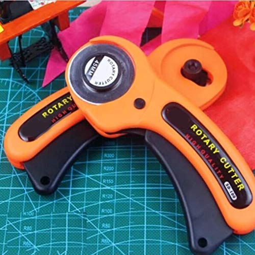 image for Daindy 45mm Round Cutters Sewing Rotary Cloth Guiding Cutting Machine 