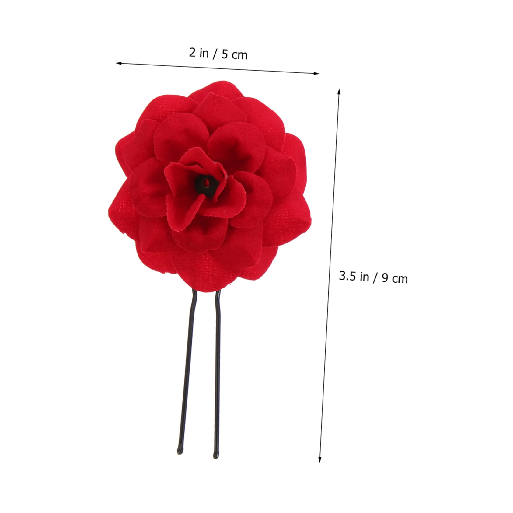 Abaodam 30piezas Horquillas De Flores Para Novia Horquillas u Forma Para Peinados De Boda Accesorios Elegantes Para Mujeres