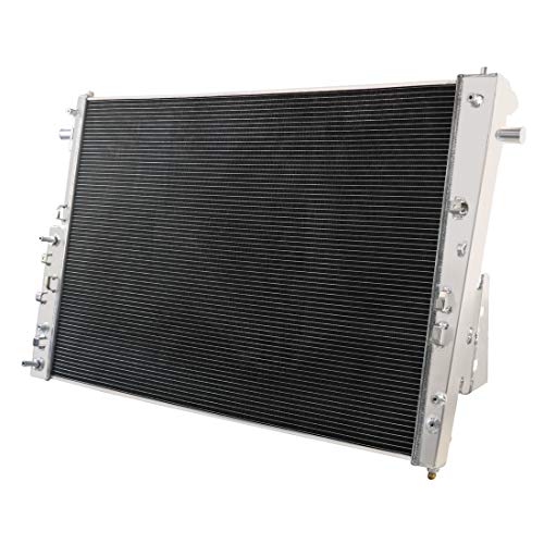CoolingSky 4 Row All Aluminum Radiator for 2008-2010 Ford F250 /F350 /F450 Super Duty 6.4L Diesel Powerstroke Truck - Direct Replacement - Thumbnail 2