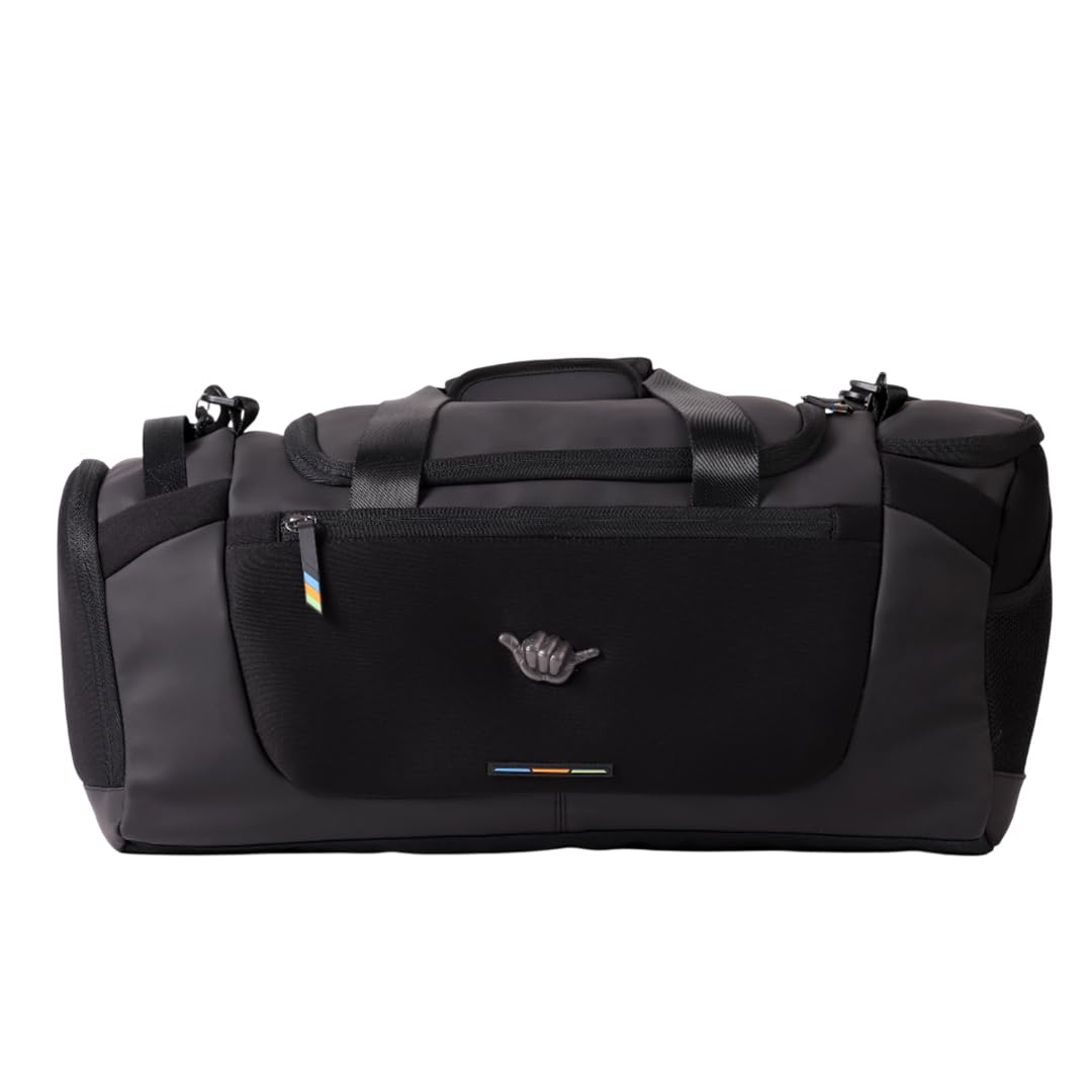 Sneakout Power Tote Midnight Techno Gym Bag with Dedicated Shoe Compartment, Wet Clothes Section & Yoga Mat Holder ? Large Fitness Duffle for Workout & Travel-image-11