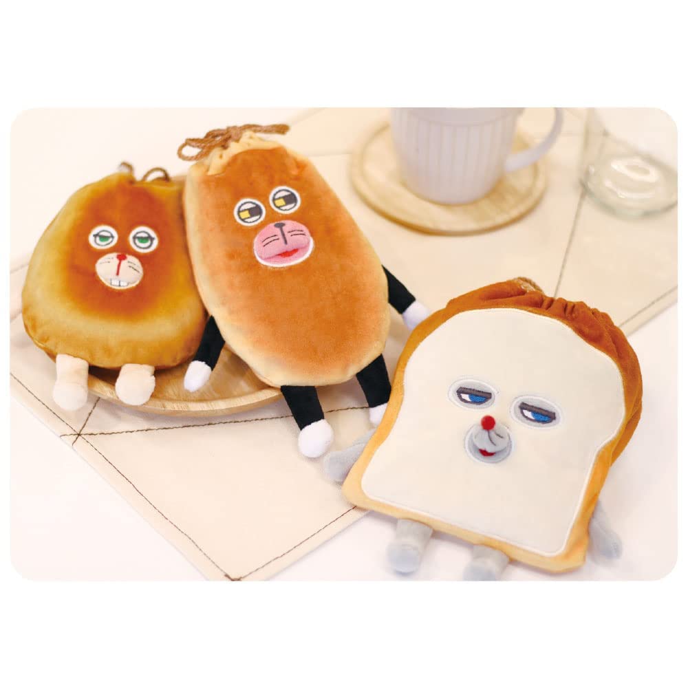 パンどろぼう　ぬいぐるみ　3点 Amazon.co.jp: パンどろぼう ぬいぐるみ巾着 【3種セット】パン