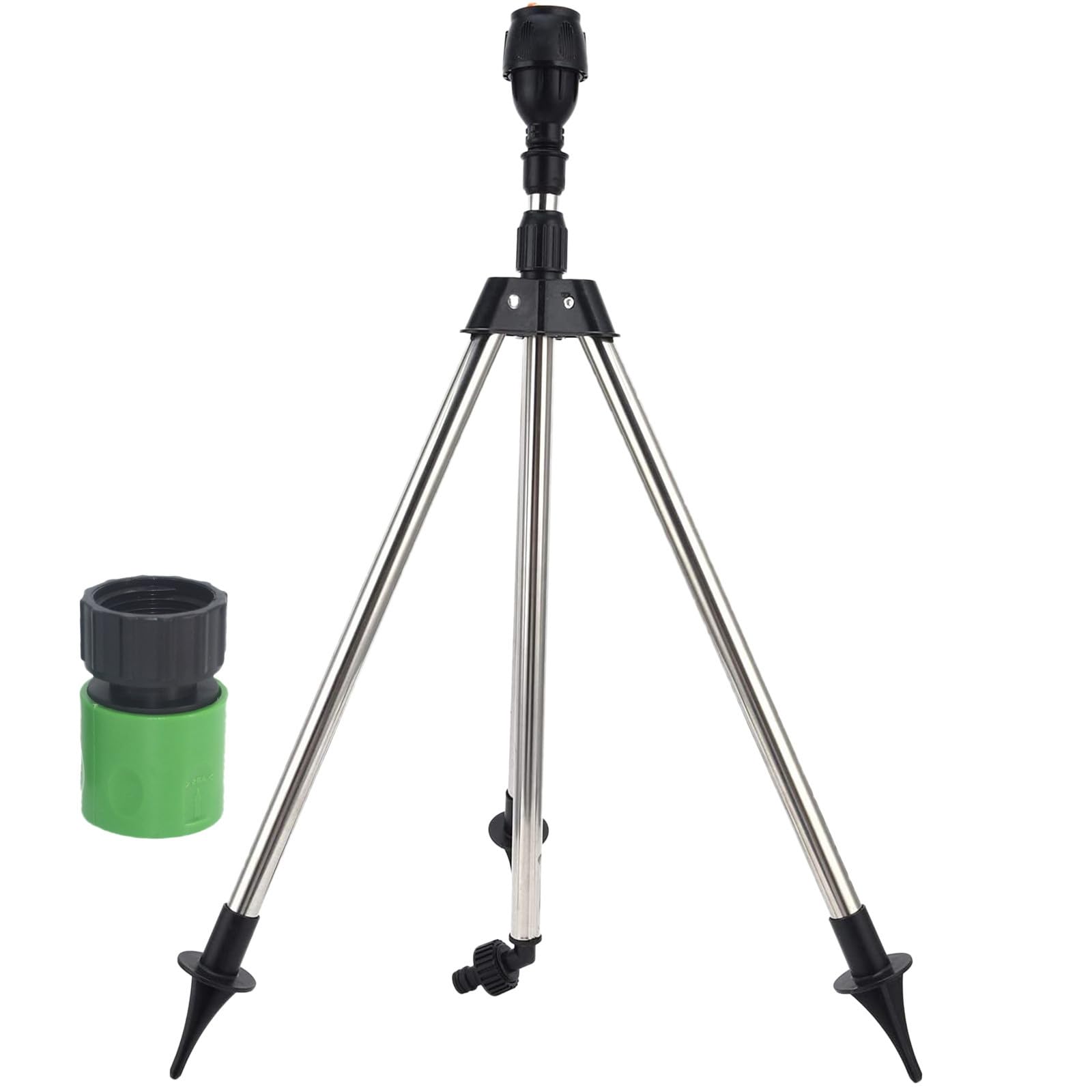 Arroseur à Trépied Rotatif à 360 Degrés, Arroseur Rotatif Automatique Pulverisation Irrigation Artefact Arrosage De Fleurs De Jardin 98964159