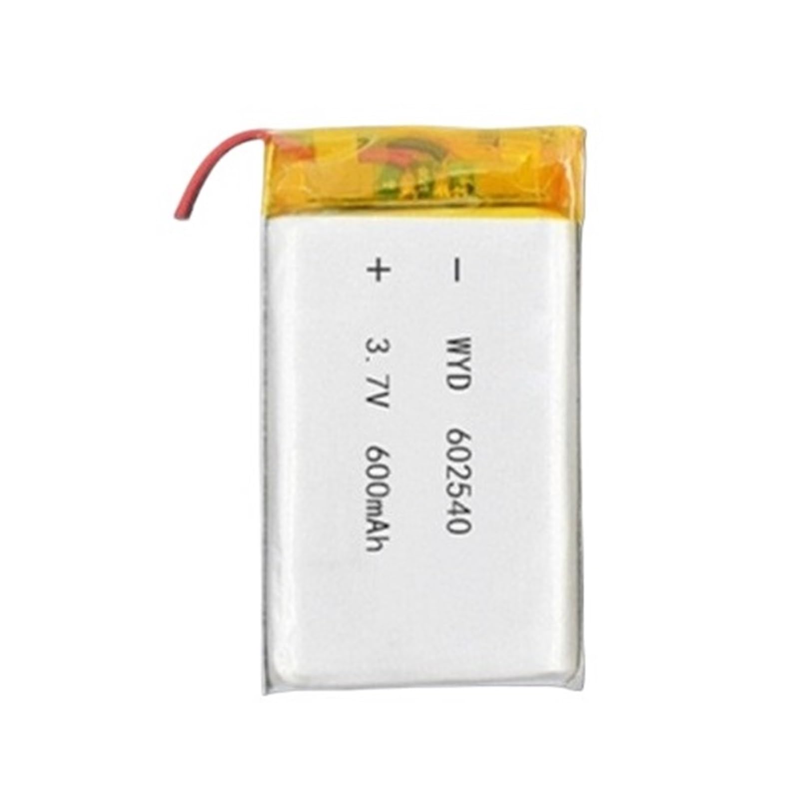 Batería recargable 602540 de 600 mAh para rendimiento continuo 3