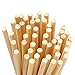 Imagen de HotKrump 250 varillas de bambú para manualidades y decoración
