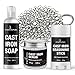 Culina Cast Iron Seasoning Stick & Soap & Restoring Scrub & Stainless Scrubber | All Natural Ingredients | Best for Cleaning, Non-stick Cooking & Restoring | for Cast Iron Cookware, Skillets, Pans